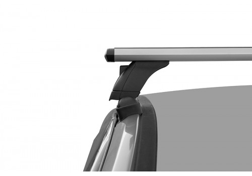 Багажник на крышу 3 LUX с дугами 1,3м аэро-трэвэл (82мм) для Kia K5 sedan 2020-2021-1