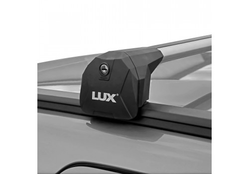 Багажник на интегрированные рейлинги LUX SCOUT серебристый-4