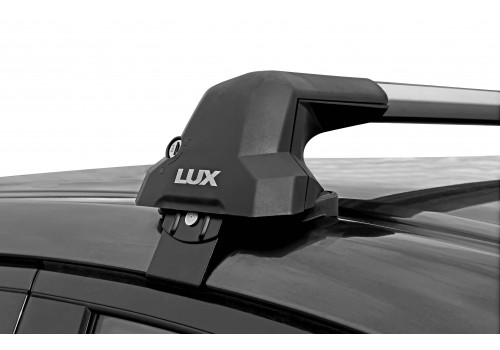 Багажник LUX CITY на гладкую крышу серебристый-1