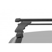 Багажник на крышу LUX с дугами 1,4м прямоугольными в пластике для со штатным местом 911