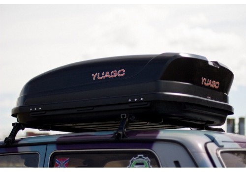 Автобокс YUAGO Pragmatic 410L 150х100х45 черный-4