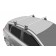 Багажник на крышу 3 LUX с дугами 1,2м аэро-трэвэл (82мм) для Kia Soul III 2019-2021 без рейлингов
