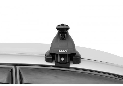 Багажник на крышу 3 LUX с дугами 1,2м аэро-классик (53мм) для Volkswagen Polo 2020-... и Skoda Rapid 2020-2021-1