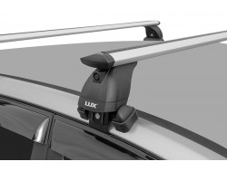 Багажник на крышу аэро-трэвэл серебристыми (82мм) для Hyundai Elantra VII 2020-