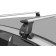 Багажник на крышу 3 LUX с дугами 1,2м аэро-трэвэл (82мм) для Kia Soul III 2019-2021 без рейлингов