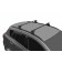 Багажник на крышу 2 LUX с дугами 1,2м прямоугольными в пластике для Kia Soul III 2019-2021 с интегр. рейл.