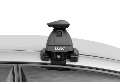 Багажник на крышу 3 LUX с дугами 1,3м аэро-трэвэл (82мм) для Kia K5 sedan 2020-2021-3