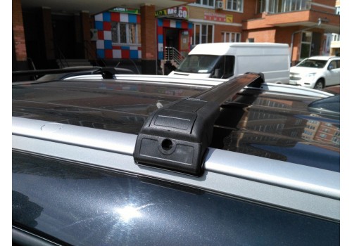 Багажник на крышу на интегрированные рейлинги Erkul WINGCARRIER V2 - черный-1