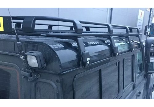 Экспедиционный багажник Евродеталь для Land Rover Defender 110 c cеткой-1