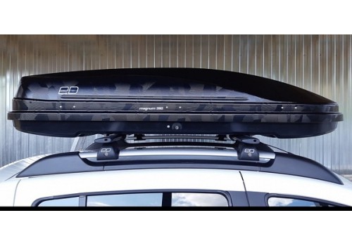 Автобокс Магнум 420 (чёрный, тиснение «камуфляж») ED5-067B