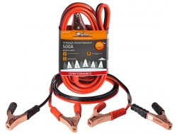 Провода прикуривания 500А (4м, 12/24В) (серия STANDARD) (SA-500-10S)