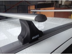 Багажник на крышу на низкие рейлинги ATLANT Аэро для Kia Soul 2014-18