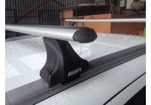 Багажник на крышу на низкие рейлинги Атлант Аэро Hyundai i30/i40 2012-17 7168+7002+8827