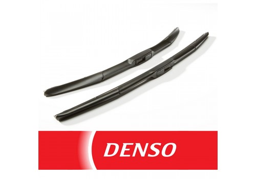 Щетки стеклоочистителя гибридные, комплект 600 мм - 430 мм Denso 2 щетки