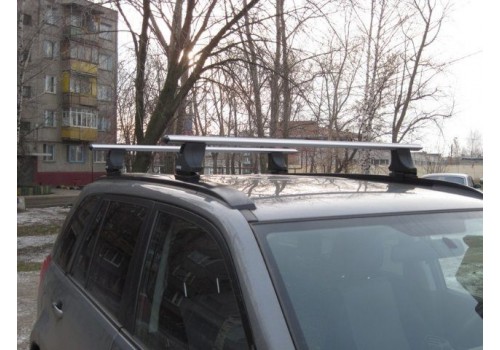 Багажник на крышу на низкие рейлинги Атлант Крыло Suzuki Grand Vitara 2005-15 8751+8709+8824