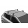Багажник на крышу 3 LUX с дугами 1,2м прямоугольными в пластике для Renault Arkana 2019-2021