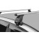 Багажник на крышу с дугами 1,2м аэро-классик серебристыми (53мм) для Hyundai Elantra VII 2020-