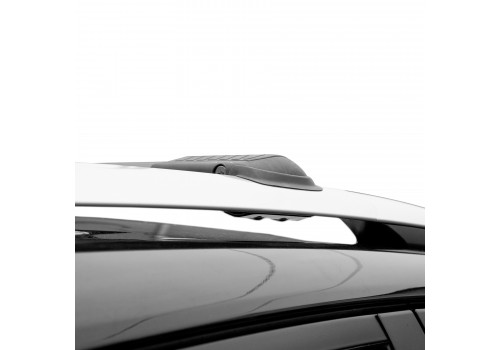 Багажник на крышу на рейлинги LUX ХАНТЕР для Renault Duster и Nissan Terrano серебристый артикул: 793518-7