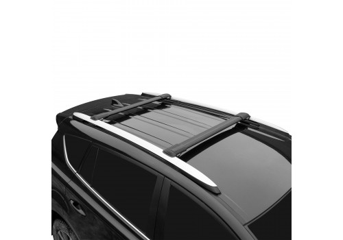 Багажник на крышу на рейлинги LUX ХАНТЕР L47-B черный артикул: 791897-9
