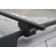 Багажник на крышу на рейлинги 150 см стальные поперечины Евродеталь ED2-011F+ED7-250S