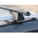 Багажник на крышу на рейлинги с дугами 1,3м прямоугольными в пластике LUX КЛАССИК 842563